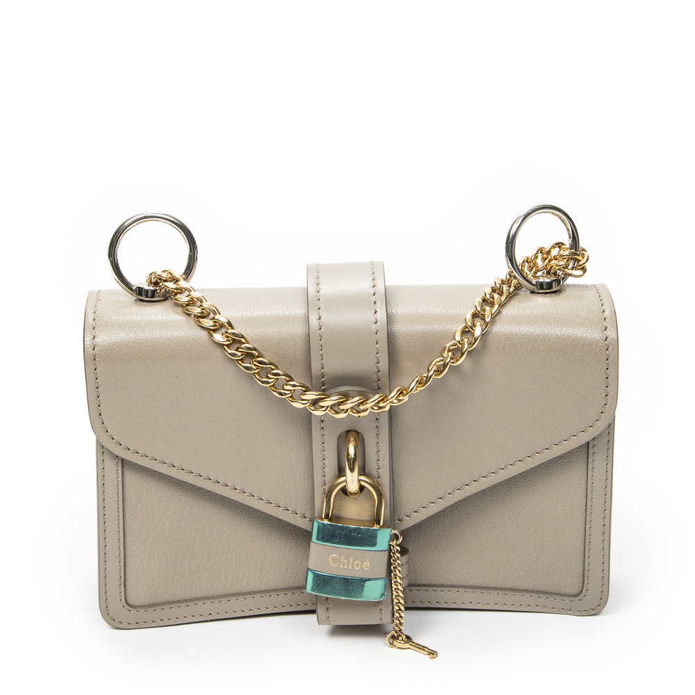Chloé Aby Lock Chain Crossbody